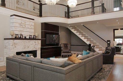 Designs by Santy :: Estate Transformation Living room with lookout