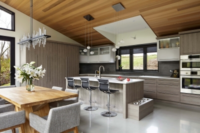 Designs by Santy :: Bridge House Kitchen with new raised dormer