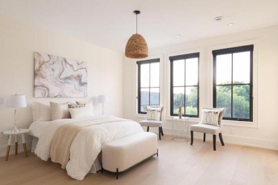 Designs by Santy :: The Angle House Bedroom with window grills