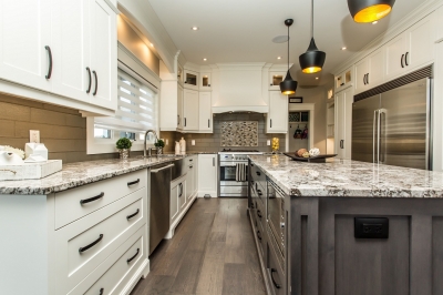 Designs by Santy :: Manor House Kitchen with island