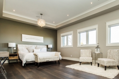 Designs by Santy :: Manor House Master bedroom with seating
